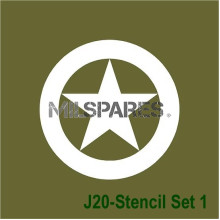 Stencil Set w unbroken circle